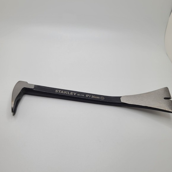 Stanley Claw Bar 8 inch 20cm 55-116 Nail Remover Grabber - Picture 4 of 9